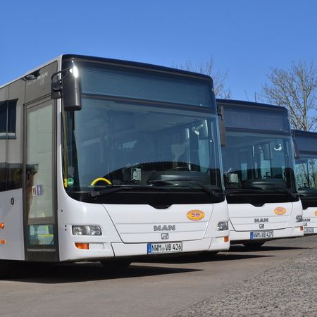 Mehrere Busse